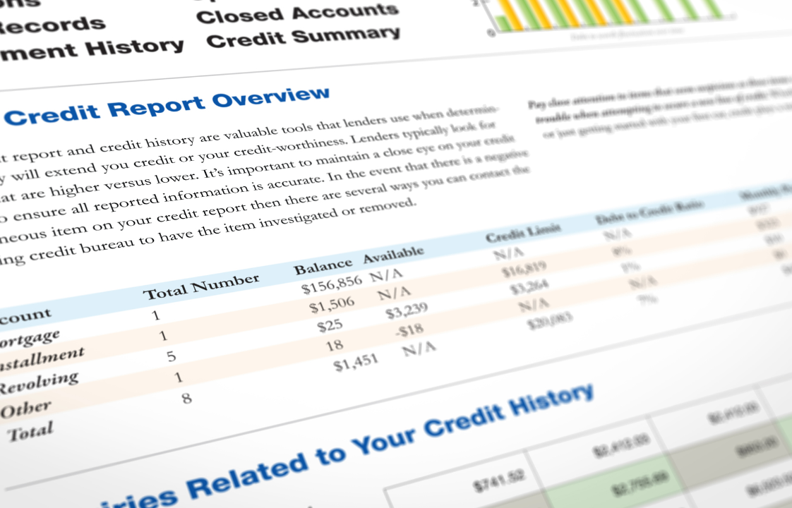 Removing closed accounts from credit report  Bankrate