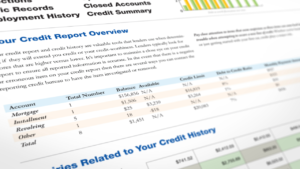 Can closed accounts be removed from your credit report?