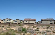 A neighborhood of single-family homes in Nevada.