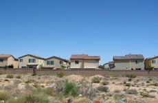 A neighborhood of single-family homes in Nevada.