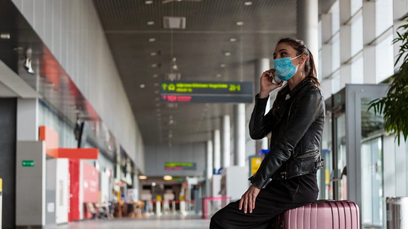 Flight canceled due to coronavirus