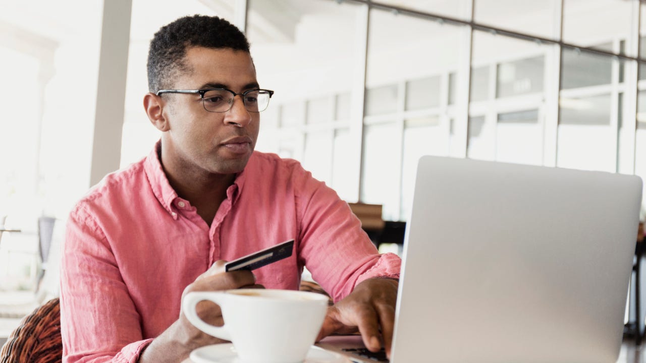 Person using computer