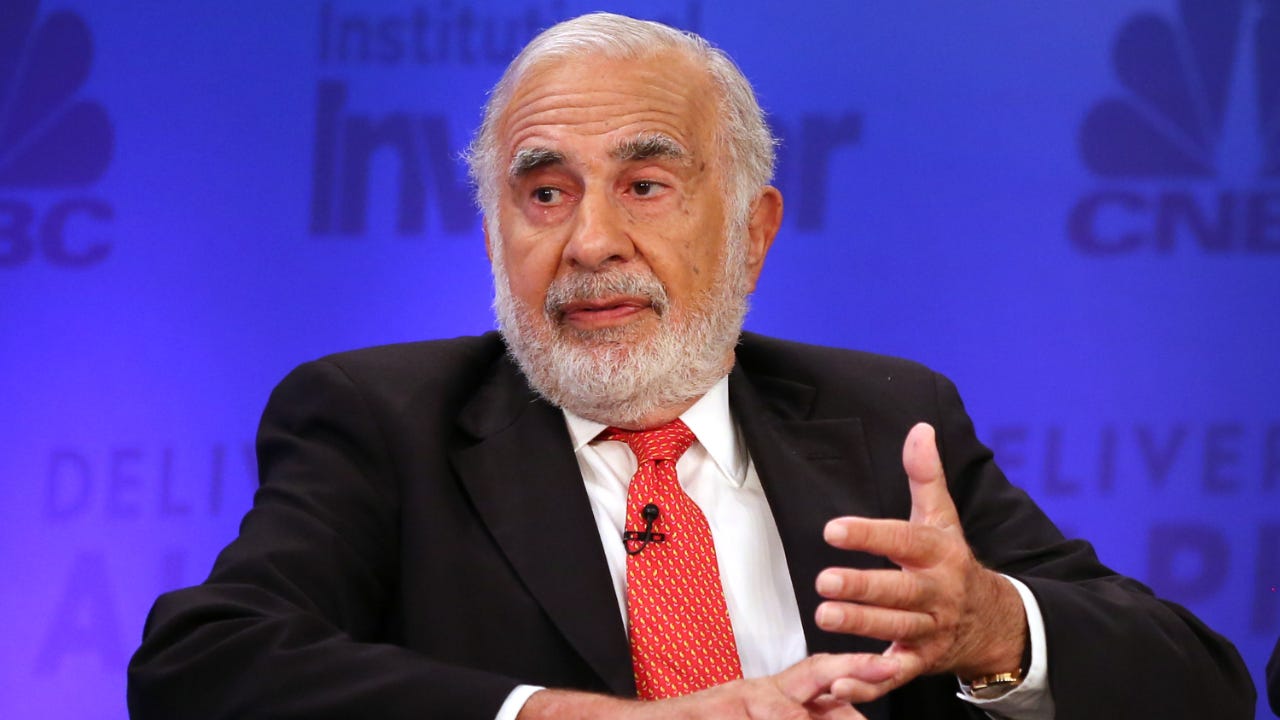 A picture of investor Carl Icahn