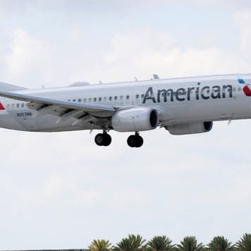 American Airlines plane