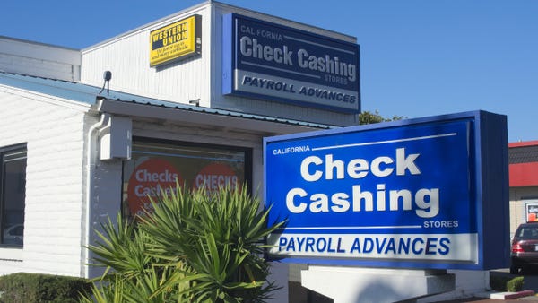 Check Cashing Service What Are Check-Cashing Services? | Bankrate