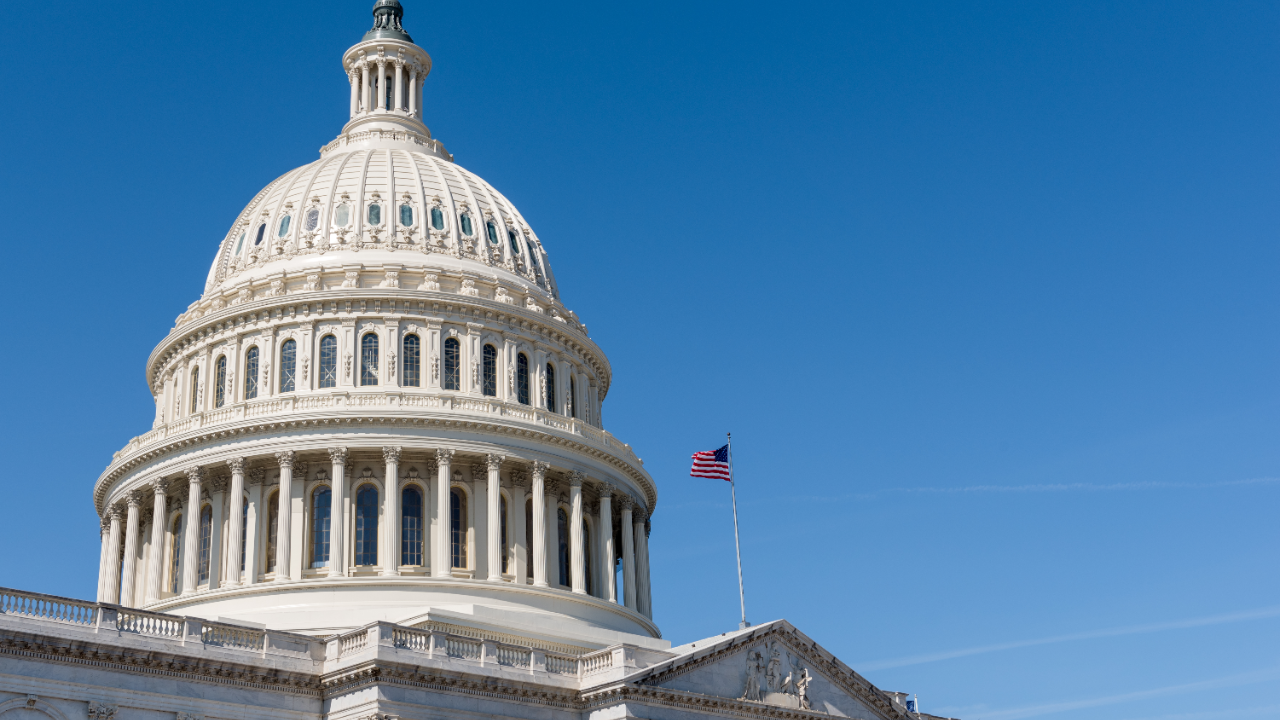 The rotunda on Capitol Hill