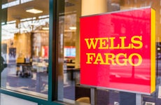A Wells Fargo entrance