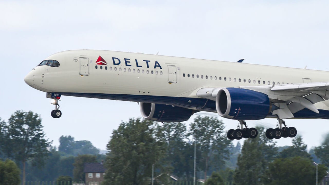 Delta airplane