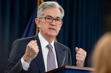 Federal Reserve Chairman Jerome Powell speaks at post-meeting press conference