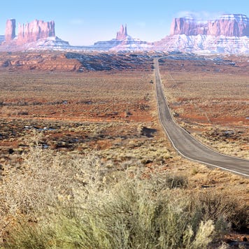 Scenic open expanse in Arizona.