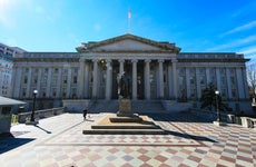 The Treasury building/