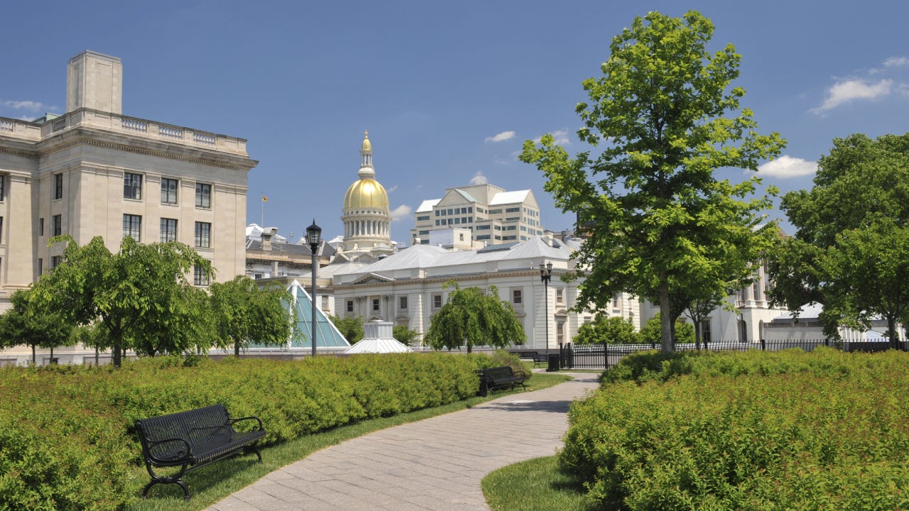 Courthouse in Trenton, New Jersey.