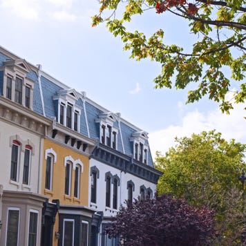 Homes in a suburb of Washington, D.C.
