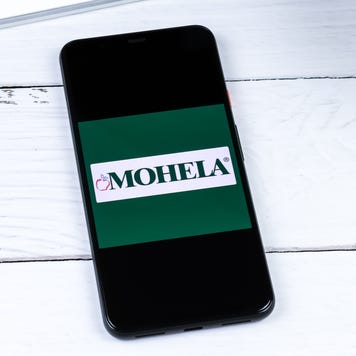 MOHELA app on a smartphone