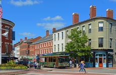Market Square in Downtown Portsmouth, New Hampshire