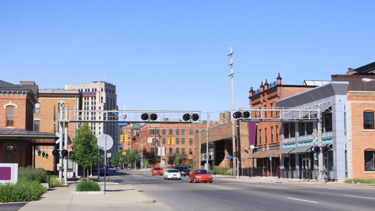 Downtown Kalamazoo, Michigan