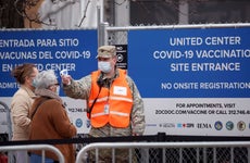 Chicago's United Center Opens As Mass Vaccination Site