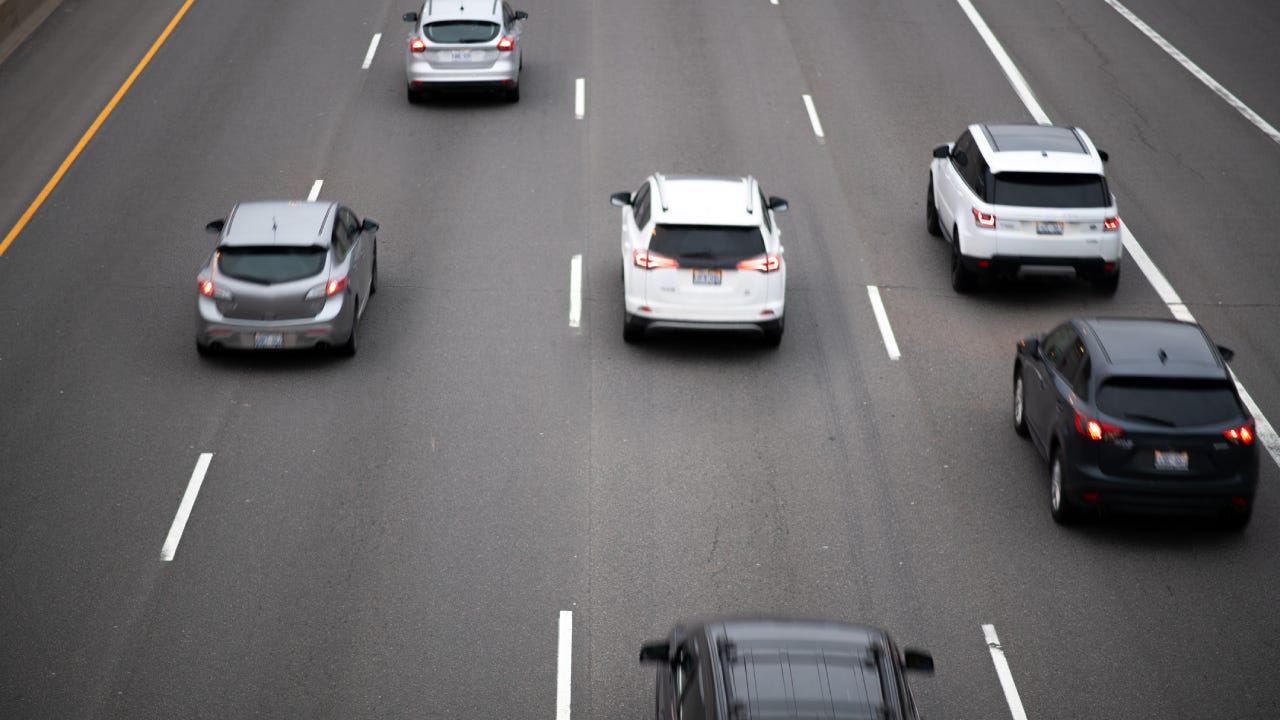 Cars on Highway