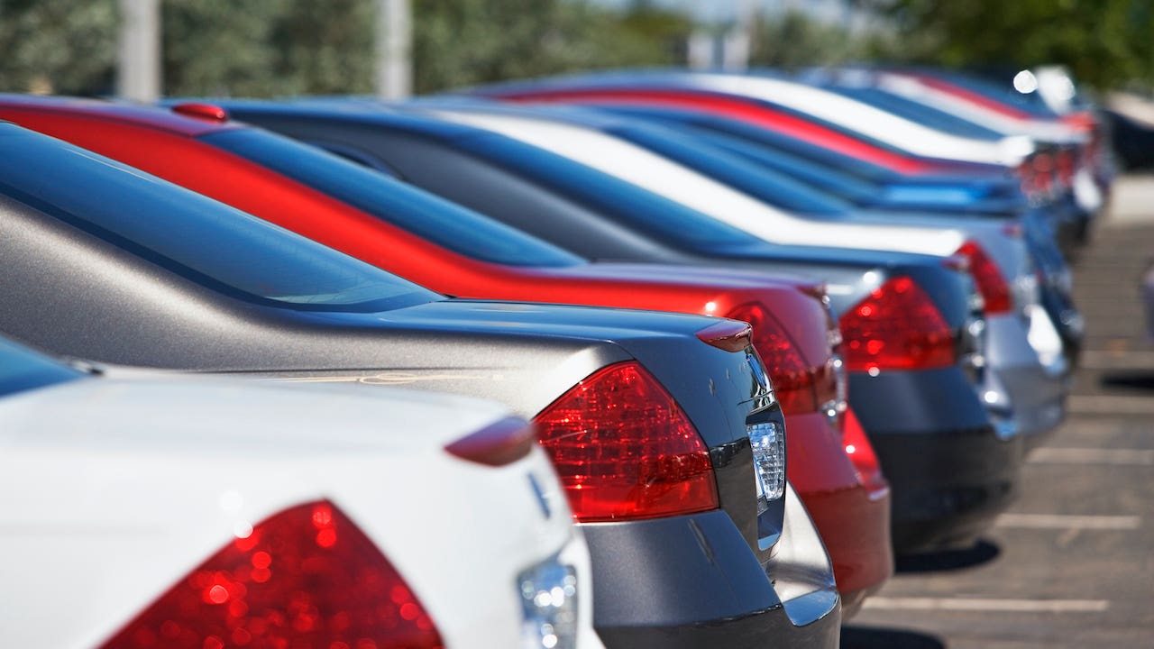 cars in a row