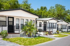 Manufactured mobile home community