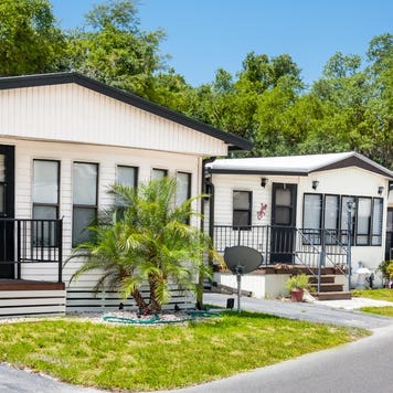 Manufactured mobile home community