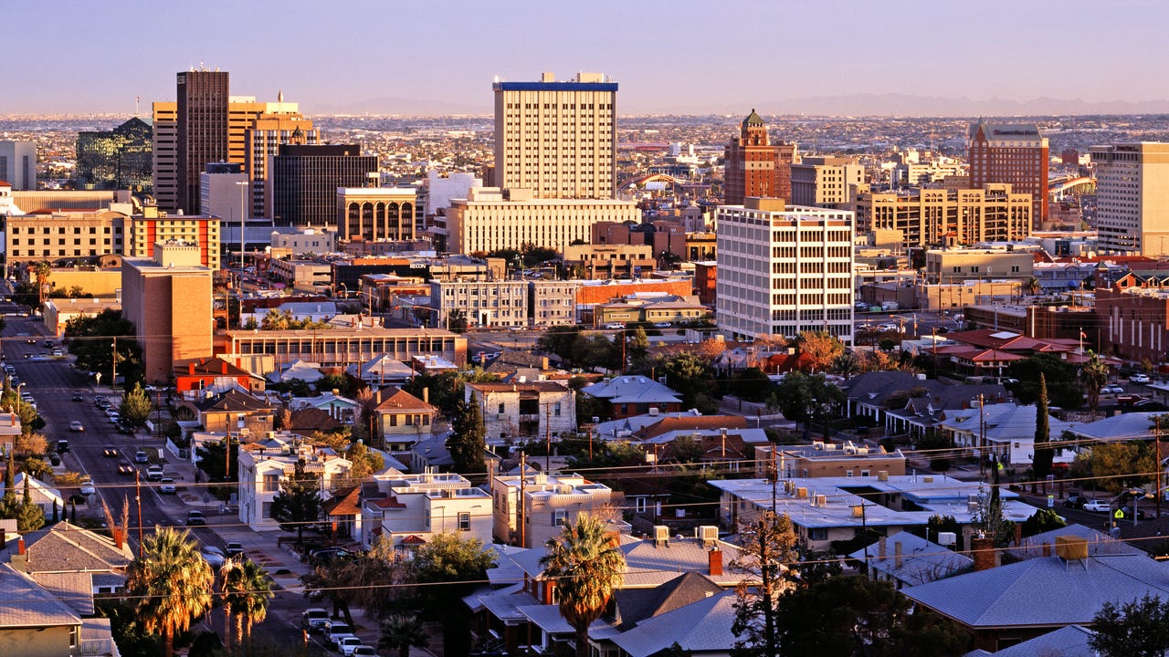Skyline of El Paso