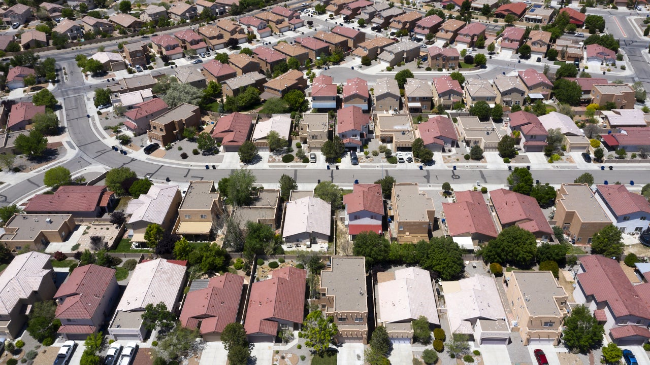 American Housing Development from Above