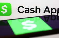 Cash App logo on a cell phone