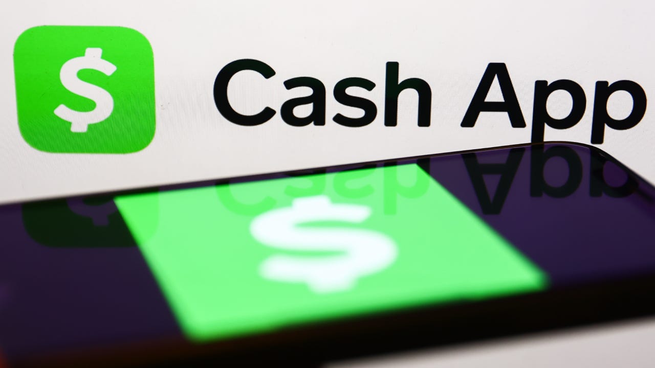 Cash App logo on a cell phone