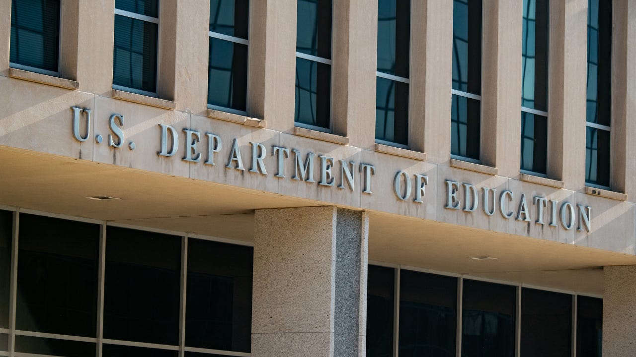 The U.S. Department of Education building in Washington, D.C.