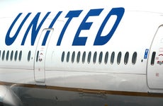 plane of united airlines