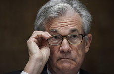 Federal Reserve Chairman Jerome Powell at a Senate Banking Committee hearing