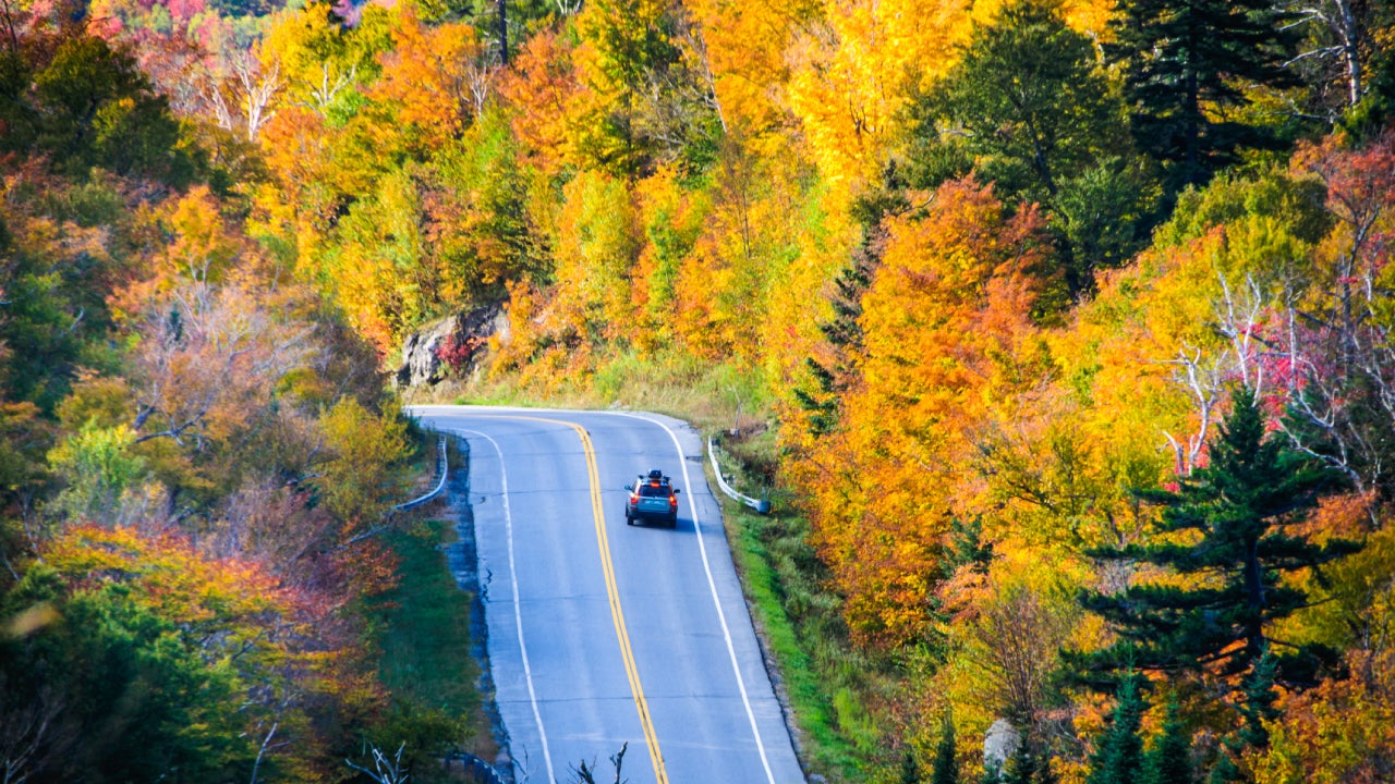 Roadway Through Vermont