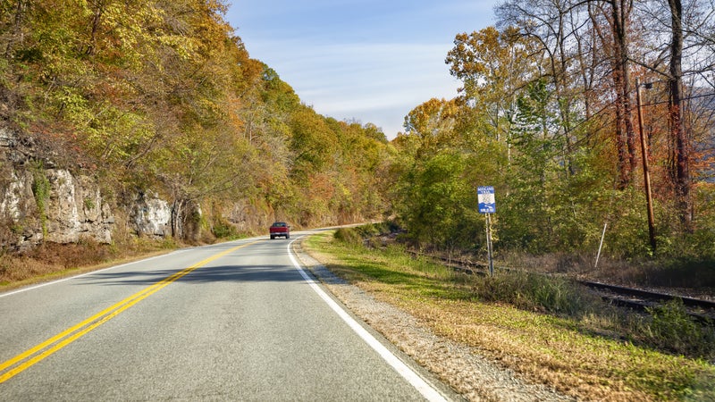 Autumn Colors in West Virginia Roads