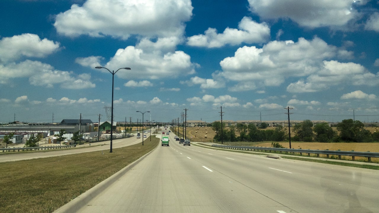 American roadways; Frisco, TX USA