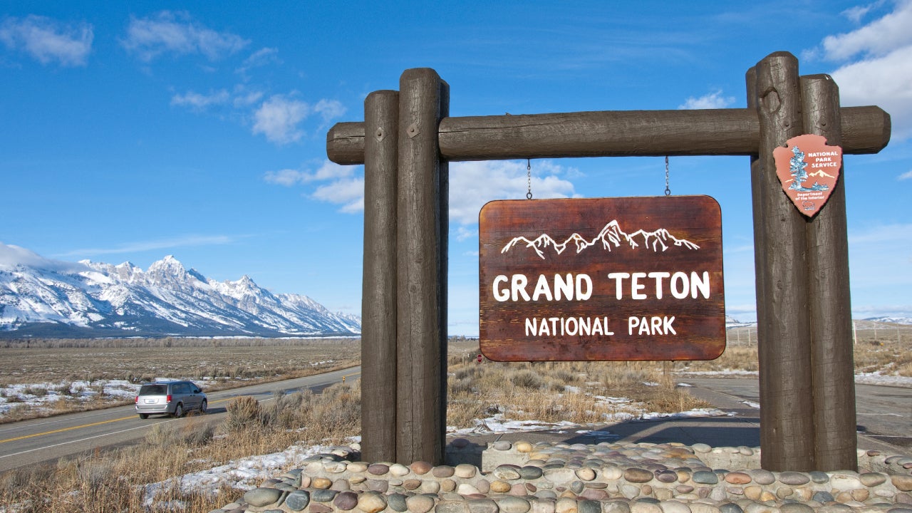 Southern Entrance to Grand Teton National Park