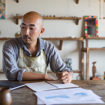 Man financial planning
