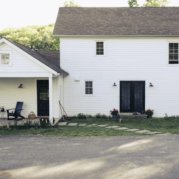 White Country Farmhouse