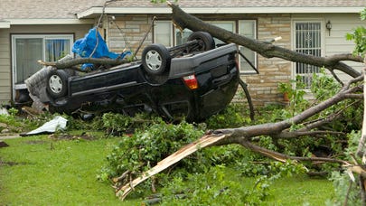 Does car insurance cover tornado damage?