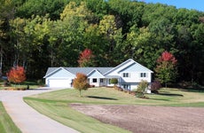 A rural home in Minnesota