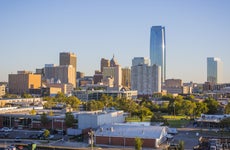 Oklahoma city downtown skyline