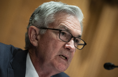 Federal Reserve Chairman Jerome Powell speaks to lawmakers at a testimony
