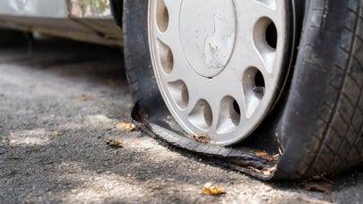 Does insurance cover slashed tires?