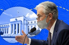 Federal Reserve Chairman Jerome Powell illustration