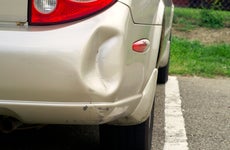 dented car bumper