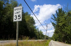 Maine speed limit
