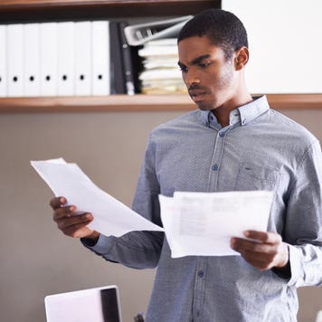 Going over the details of the contract