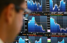 Stock trading screens