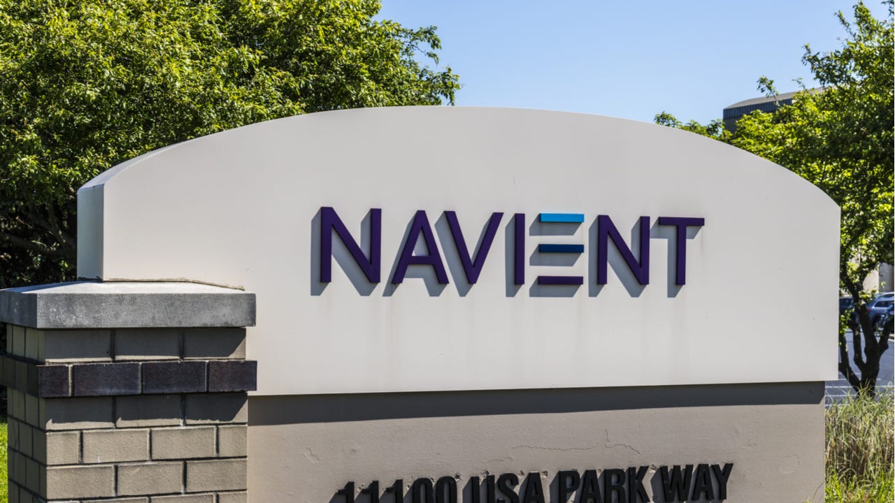 Navient sign outside headquarters