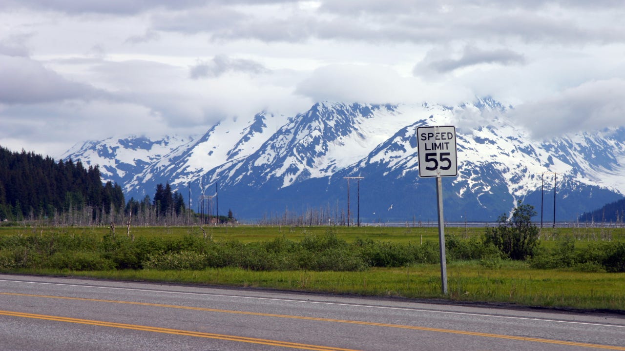 Seward Highway near Anchorage